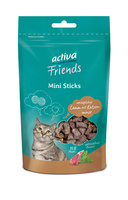 Katze Snacks Mini Sticks vorzügliches Lamm mit Katzenminze