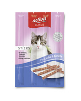 activa CLASSIC Katze Sticks - Lachs & Forelle