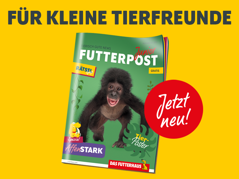 [Translate to Österreich:] DAS FUTTERHAUS FUTTERPOST Junior