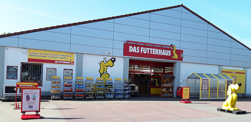 DAS FUTTERHAUS Ahrensburg Eingang