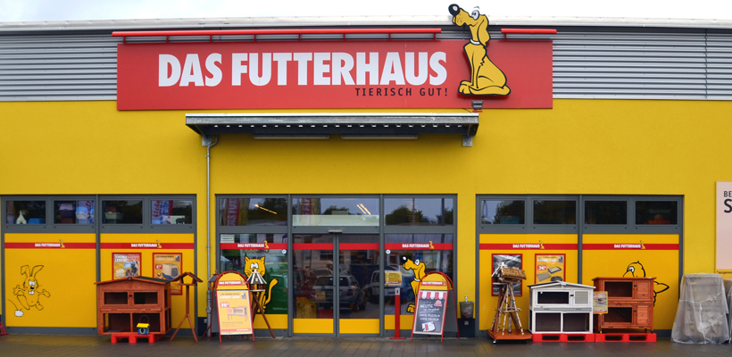 DAS FUTTERHAUS Bad Segeberg Eingang