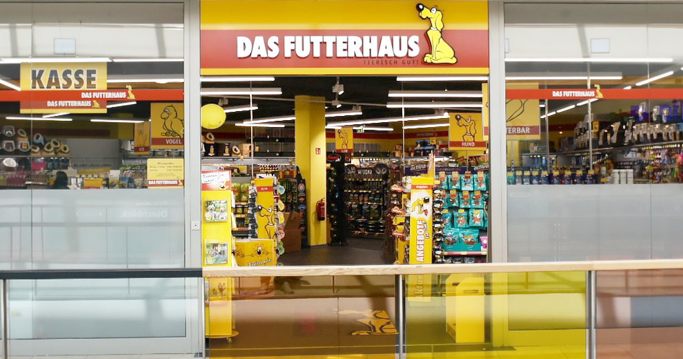 DAS FUTTERHAUS Berlin-Charlotten Eingang