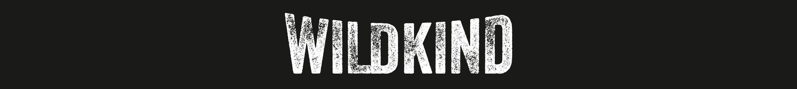 WILDKIND Shop Header