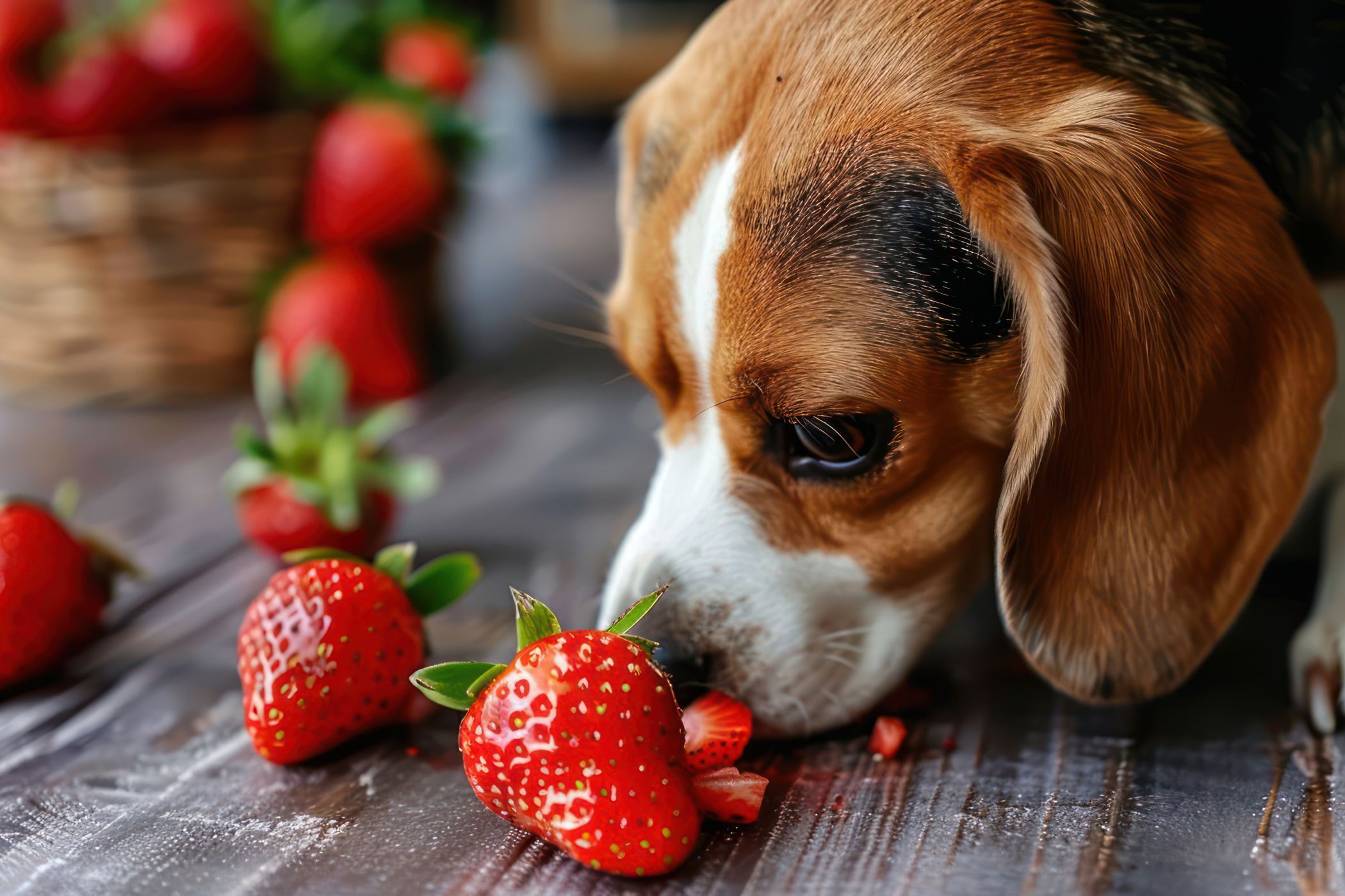 Dürfen Hunde Erdbeeren fressen? 