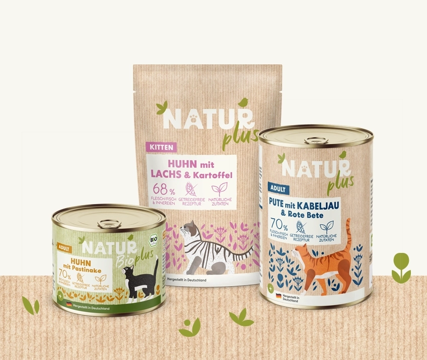 NATURplus-Katze-Nassfutter