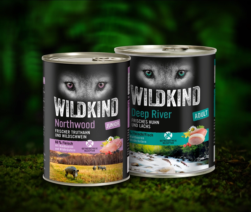 WILDKIND Nassnahrung für Hunde