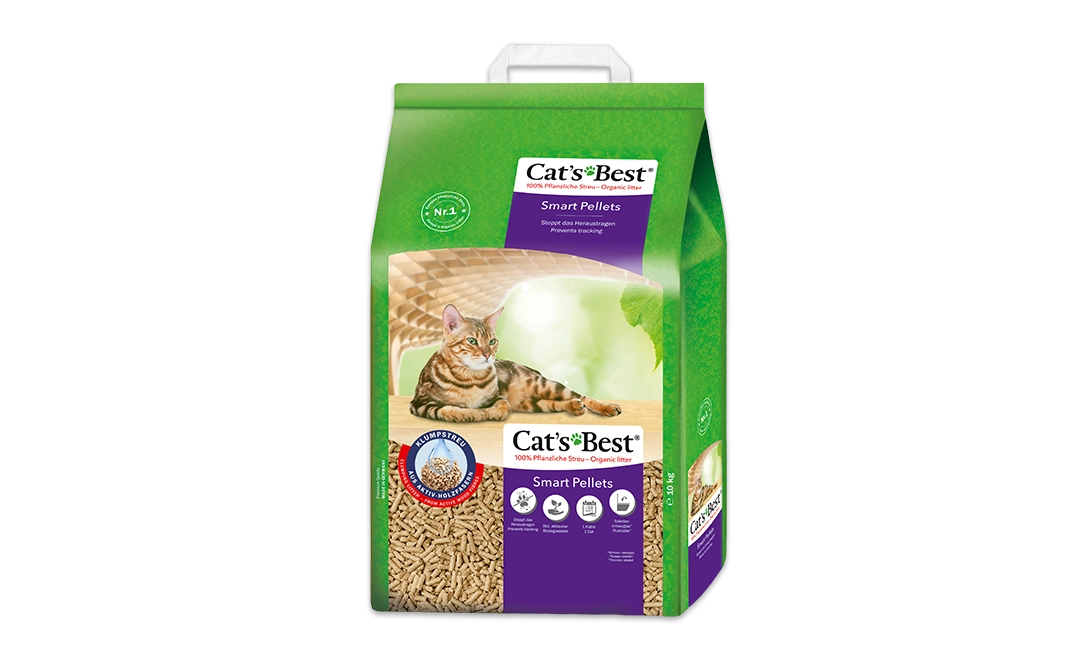 Neuheiten bei DAS FUTTERHAUS: Cat’s Best Smart Pellets - klumpend und anti-haftend
