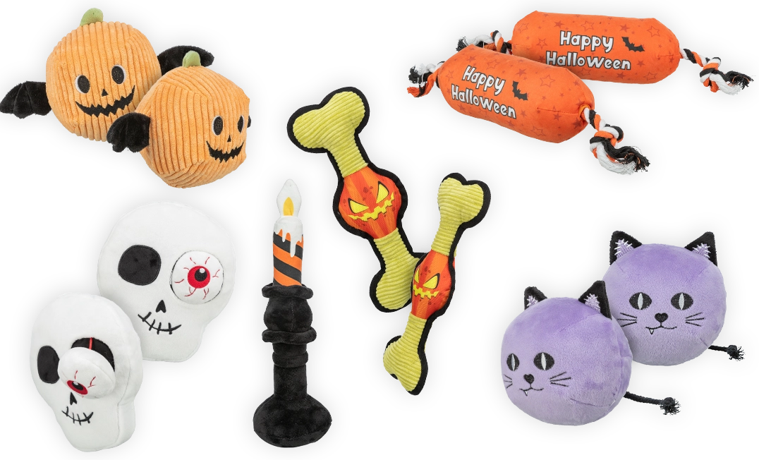 Neuheiten im Oktober: TRIXIE Halloween Plüschspielzeuge